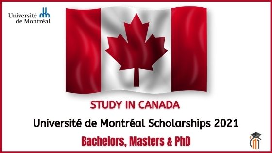 University of Montreal Scholarships 2021