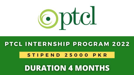 PTCL Paid Internship 2022