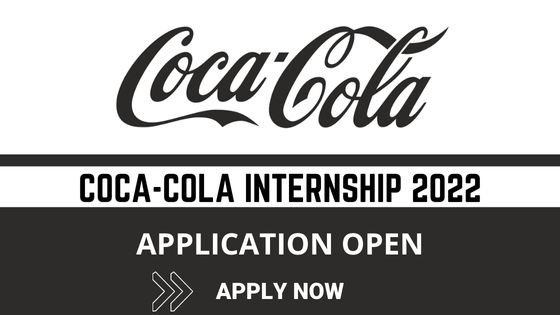 coca cola internship 2022