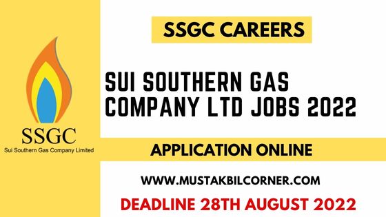 SSGC Jobs Online Apply 2022