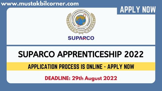 SUPARCO Apprenticeship Program 2022