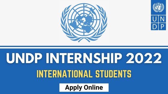 UNDP Internship Program 2022