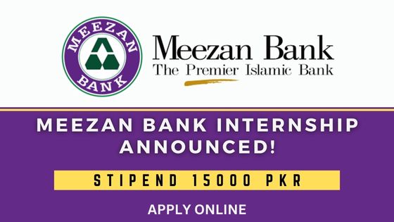 Meezan Bank Internship 2022