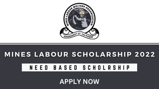 Mines Labour Scholarship 2022