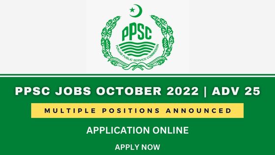 PPSC Jobs October 2022