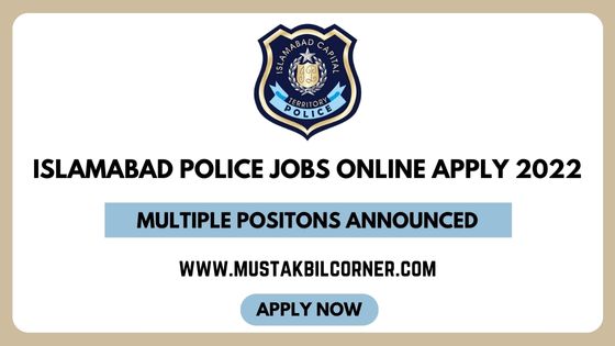 Islamabad Police Jobs 2022 Online Apply