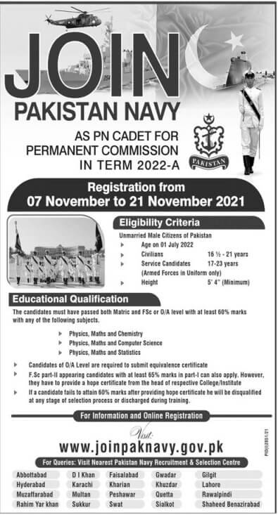 PN Cadet Course 2022-A